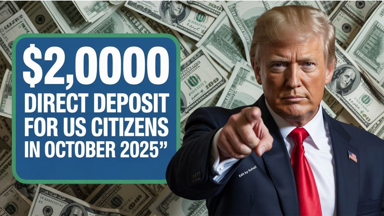 $2,000 Direct Deposit For U.S. Citizens in October 2025